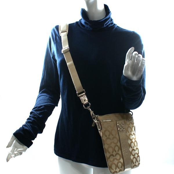 バッグ COACH Coach Julia Opt Art Swingpack Bag Gold #43798 | Coach 43798