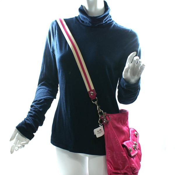 Coach Poppy Storypatch Pop Swing Bag/ Shoulder Bag Pink #15304