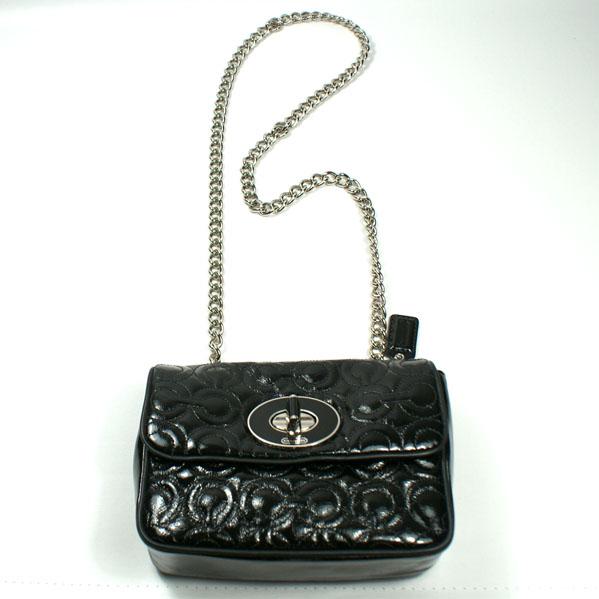 Home Coach Madison Patent Leather Small Evening Bag