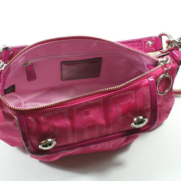 Coach Poppy Storypatch Groovy Shoulder/Swing Bag Pink #15302
