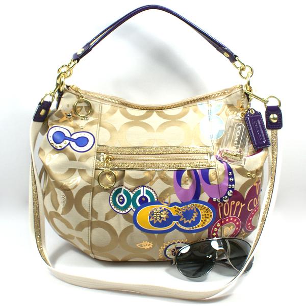 Coach Poppy Pop Jazzy Convertible Shoulder Bag/ Crossbody Bag