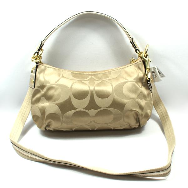 coach poppy gold bag