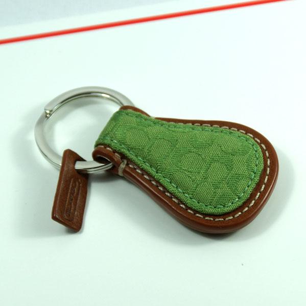 Coach Signature Key Chain/Key Fob GRN