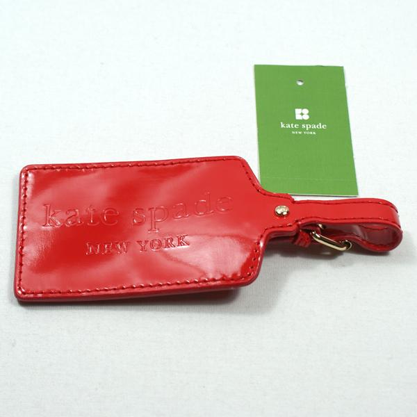 Kate Spade Big Apple Red Luggage Tag PWRU1177 Kate Spade PWRU1177