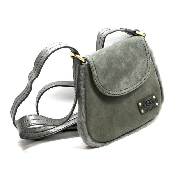 UGG Australia Suede Grey Swing/ Crossbody bag