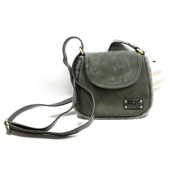 UGG Australia Suede Grey Swing/ Crossbody bag