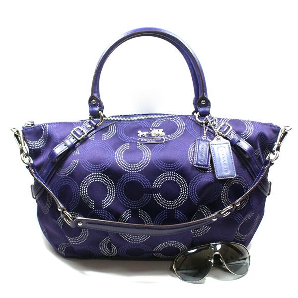 Coach Madison Dot Opaque Sophia Satchel/ Shoulder Bag #15957 | Coach 15957