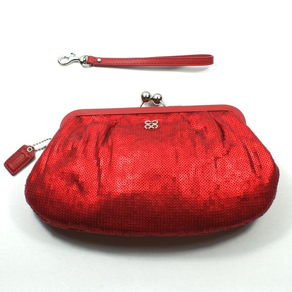 Small Handbags Wristlet Evening Purses Red Hobo