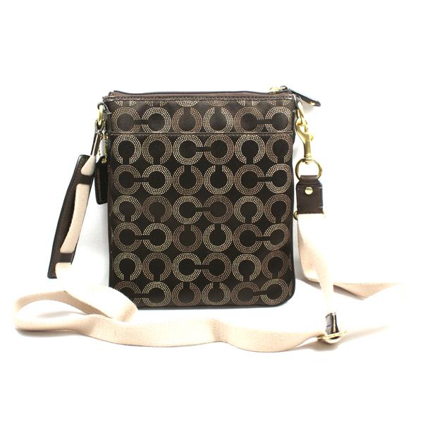 Coach Madison Dotted Opt Art Swingpack Bag #44394 | Coach 44394