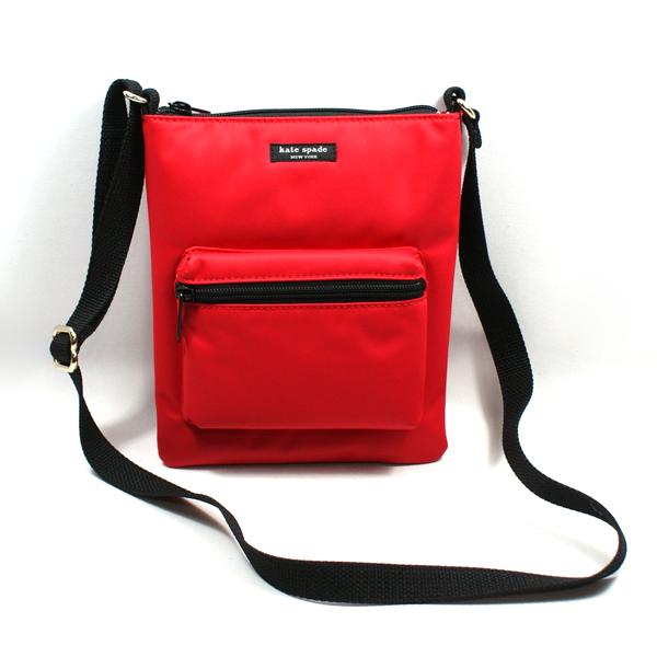 Kate Spade Thomas Anniversary Nylon Swing/ Crossbody Bag Red WKRU1005