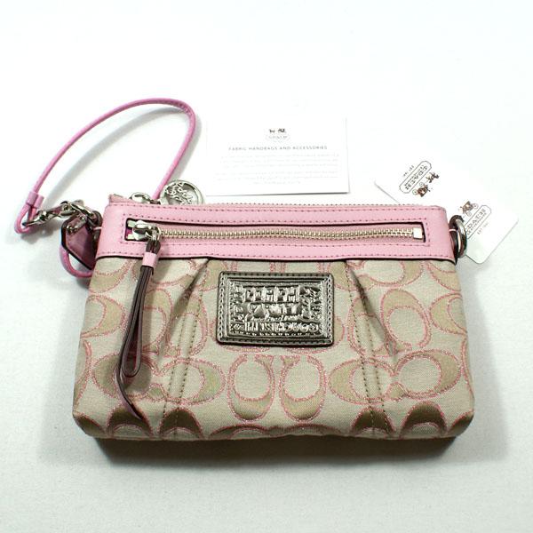coach wristlets pink'un