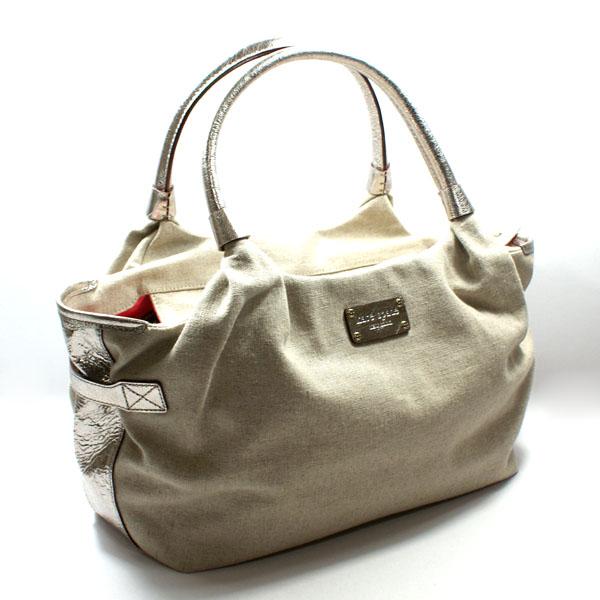 Kate Spade Stevie Burlington Platinum Shoulder Bag WKRU1091 Kate