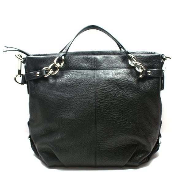 Coach Brooke Leather Handbag/ Shoulder Bag Black #17165 | Coach 17165