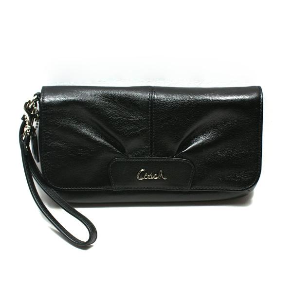 coach wristlets blac