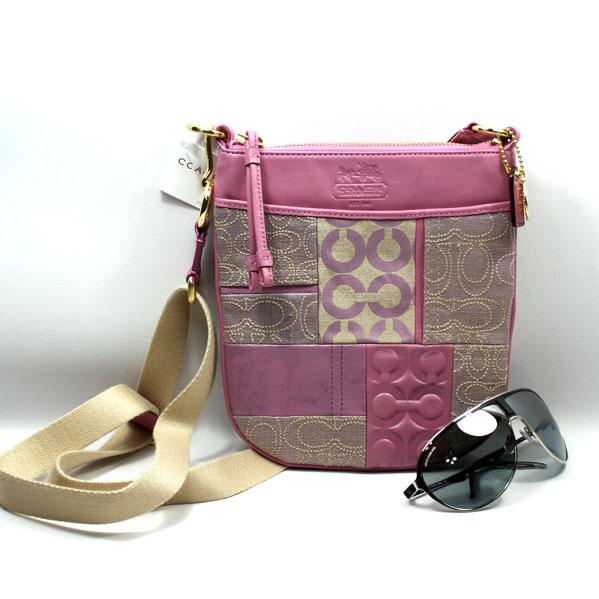 Coach Ali Patchwork Swingpack Bag Lilac #42683 | Coach 42683