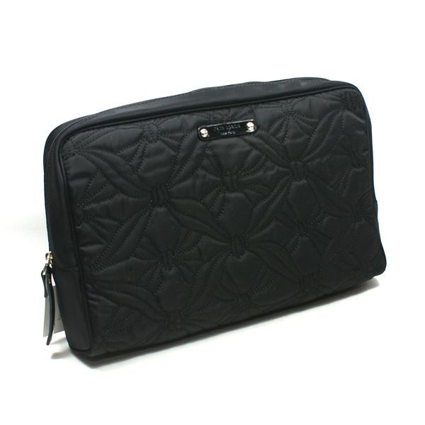 Kate Spade Large Henrietta Marivaux Black Cosmetic Bag WLRU1130 Kate