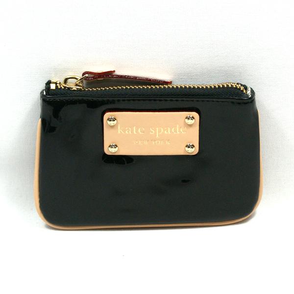 Kate Spade Henry Street Small Coin Purse/ Key Pouch Black WLRU1093