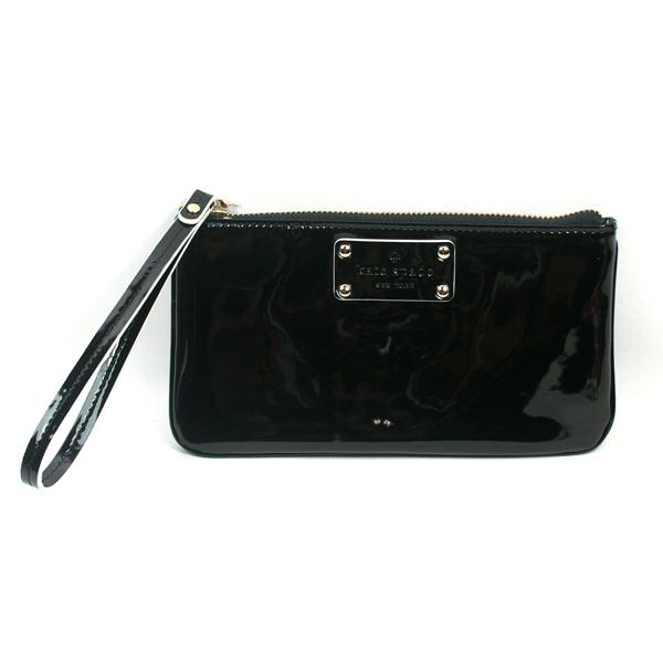 Patent leather wristlet Clearance