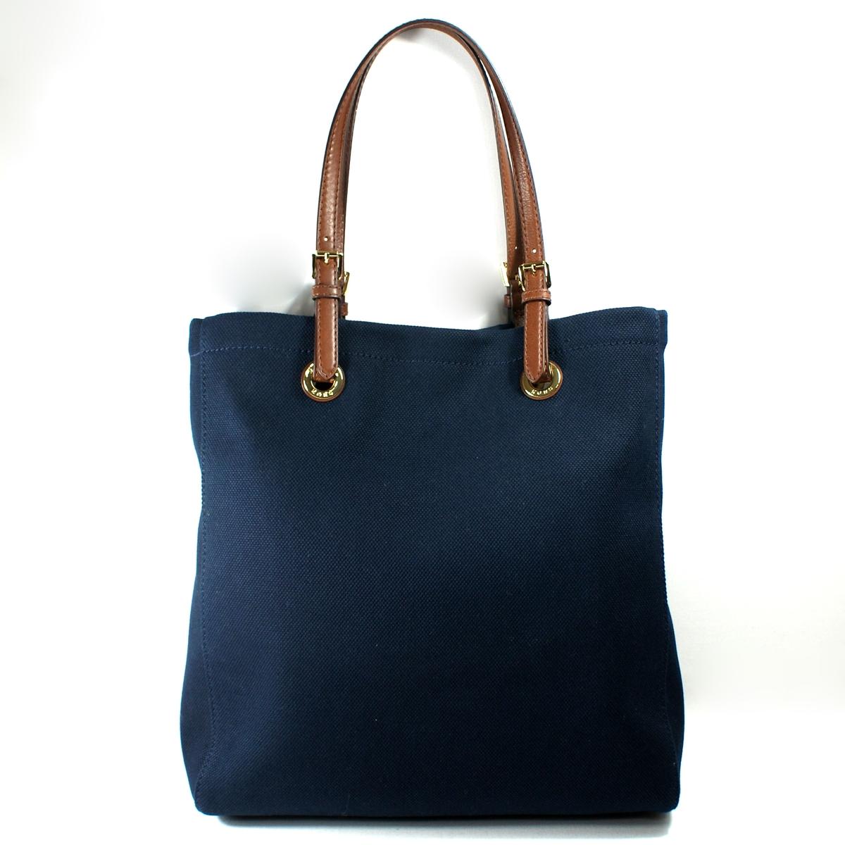 Michael Kors Navy Canvas Tote Bag #38S1CTTT3B | Michael Kors 38S1CTTT3B