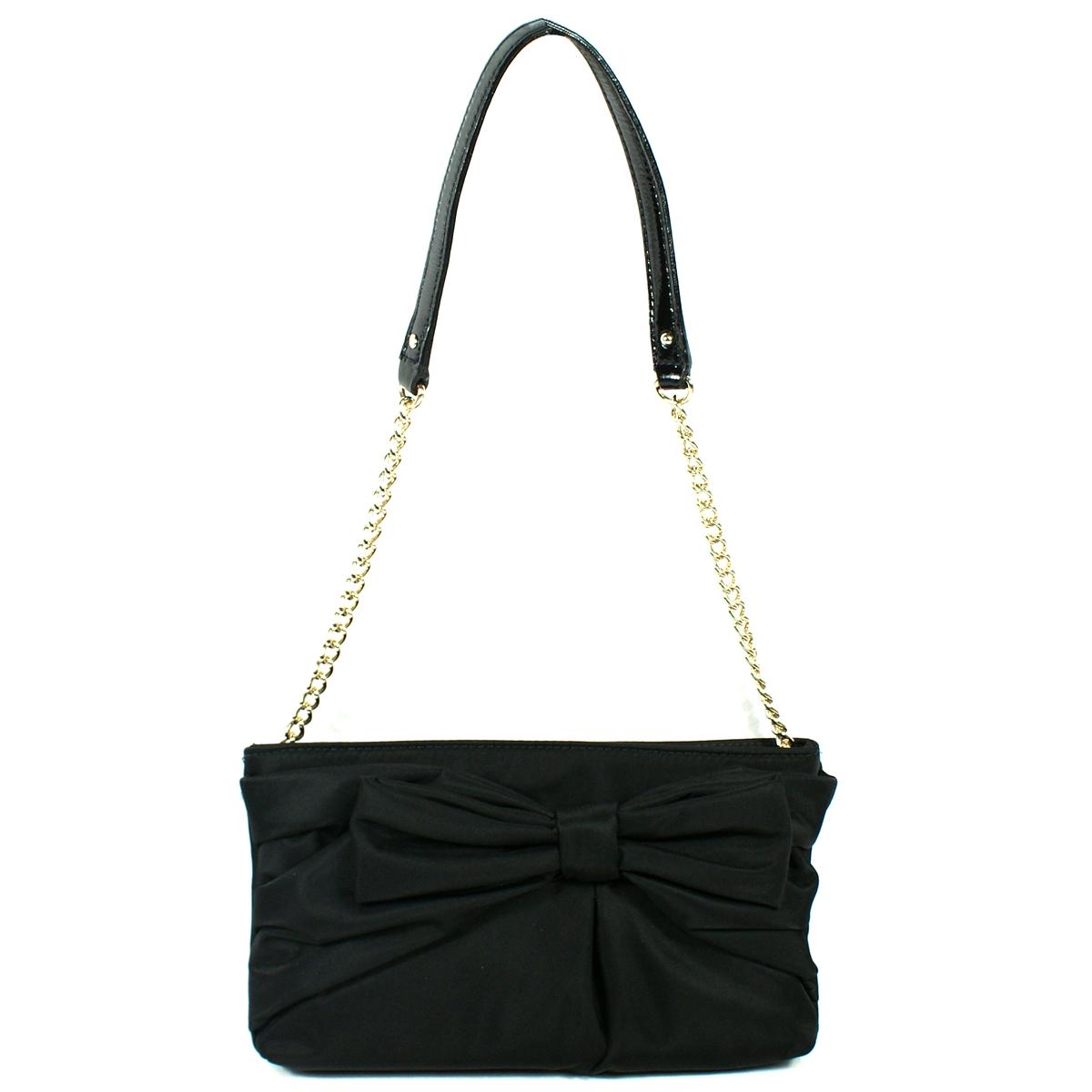 Kate Spade E.B. Black Nylon July Evening bag/ Shoulder Bag PXRU1754