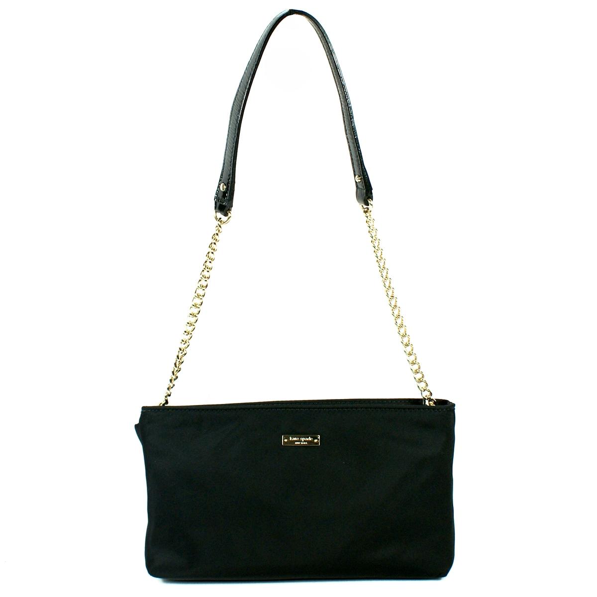 Kate Spade E.B. Black Nylon July Evening bag/ Shoulder Bag PXRU1754