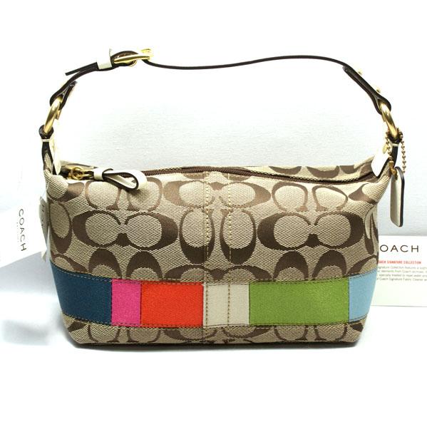 バッグ Coach Signature Accessory Pouch Hand Bag Coach Signature Accessory Pouch Bag | eBay