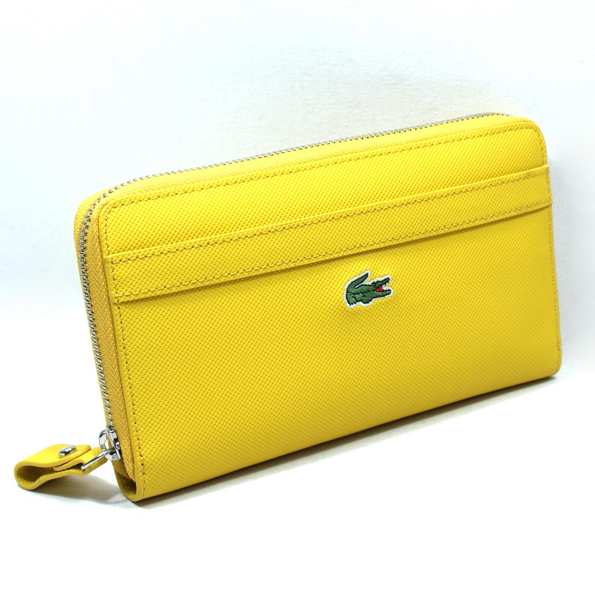 Lacoste Lemon Curry Large Zip Wallet NF0009NC Lacoste NF0009NC
