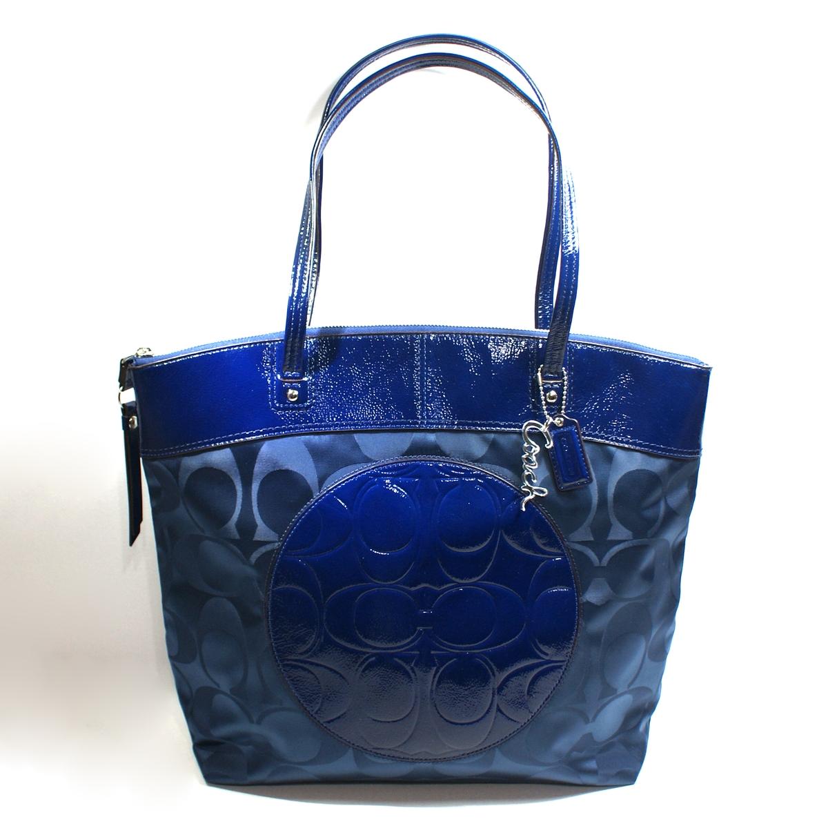 Blue Nylon Bag 18