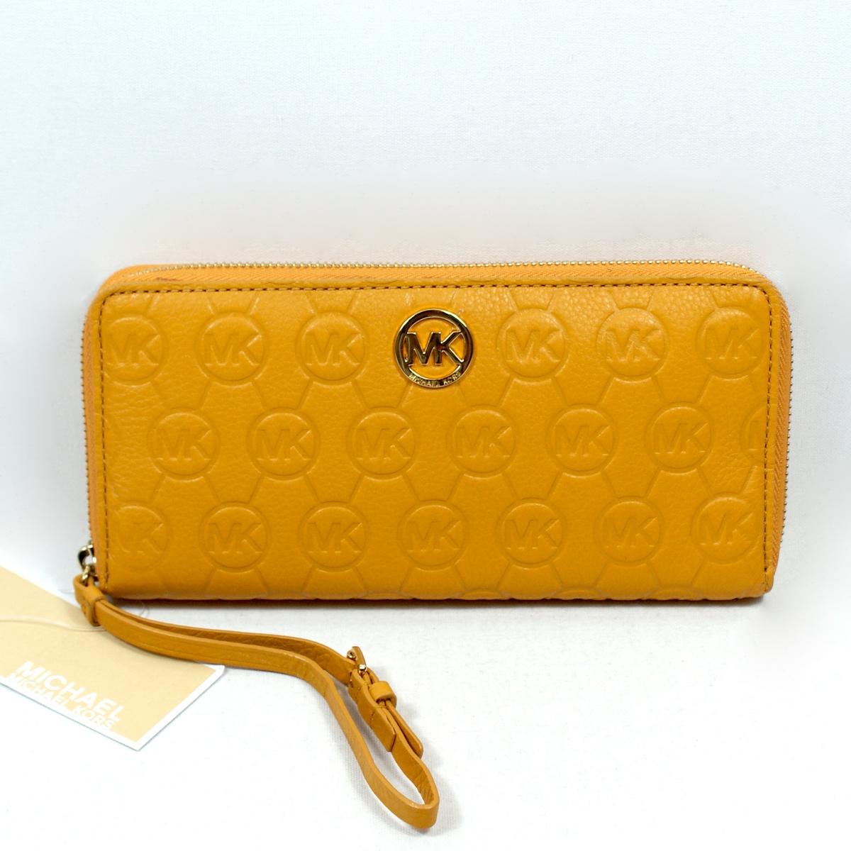 marigold michael kors wallet