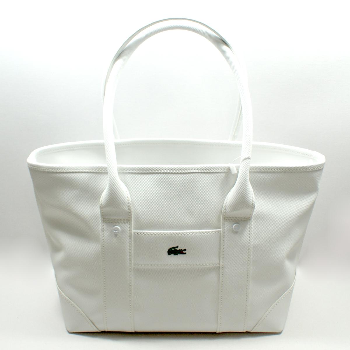 lacoste small shopping bag