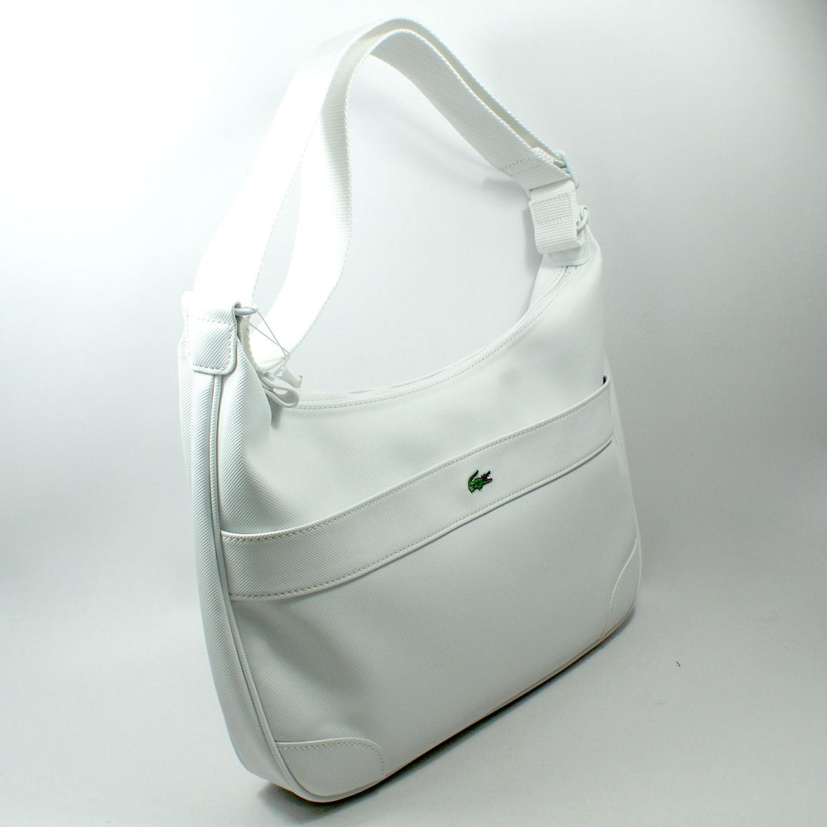 Lacoste Bright white Hobo/ Crossbody Bag NF0192NC Lacoste NF0192NC
