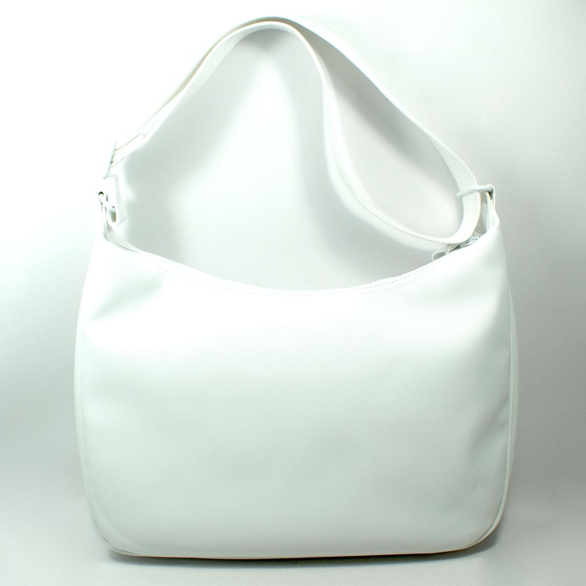 Lacoste Bright white Hobo/ Crossbody Bag NF0192NC Lacoste NF0192NC