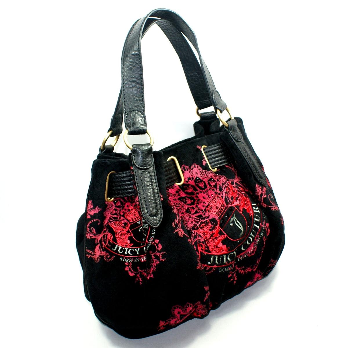 Juicy Couture Medium Black Free Style Shoulder Bag #YHRUS475 | Juicy Couture YHRUS475