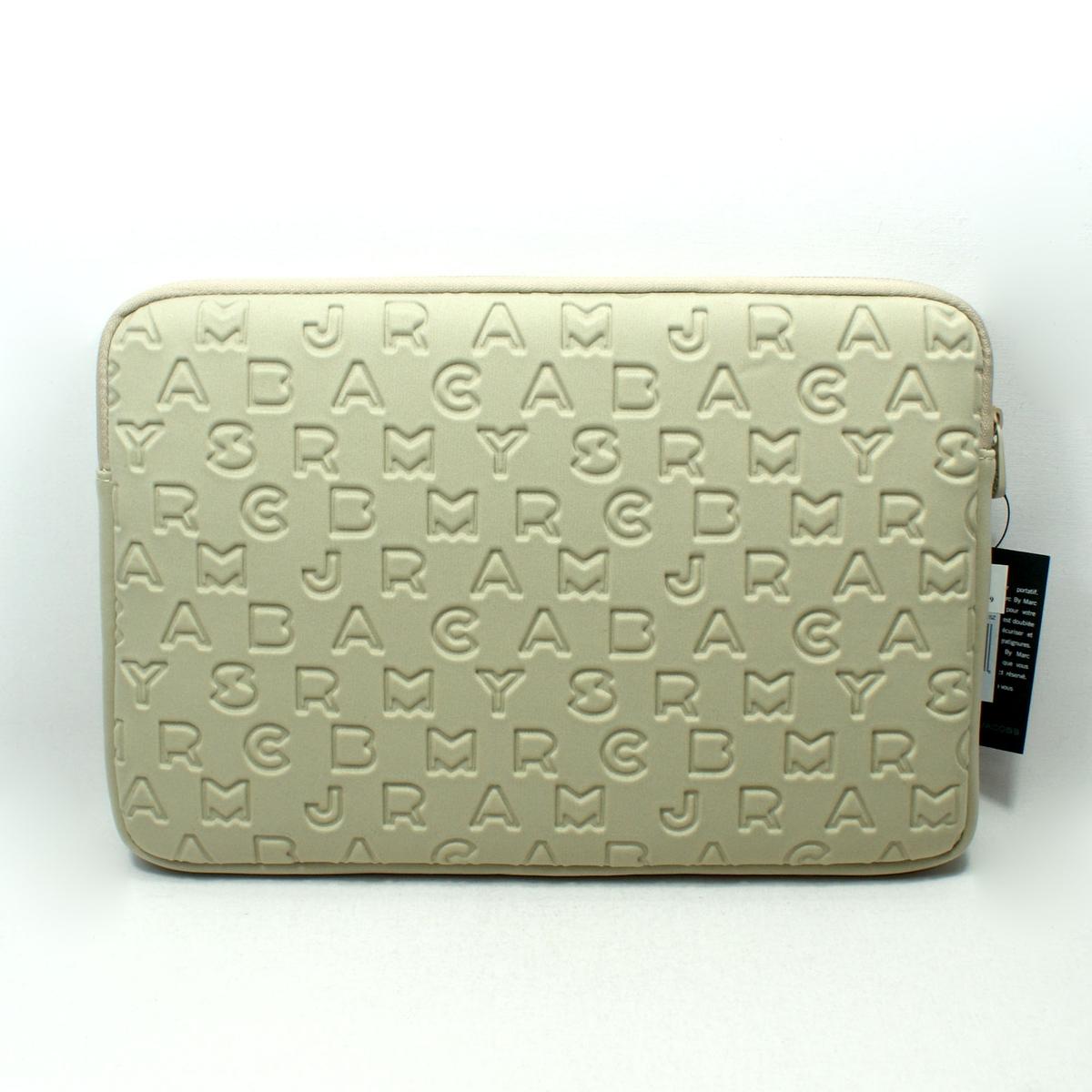 Marc By Marc Jacobs Chinchilla Grey 11 Inch Laptop Case/ Laptop Sleeve