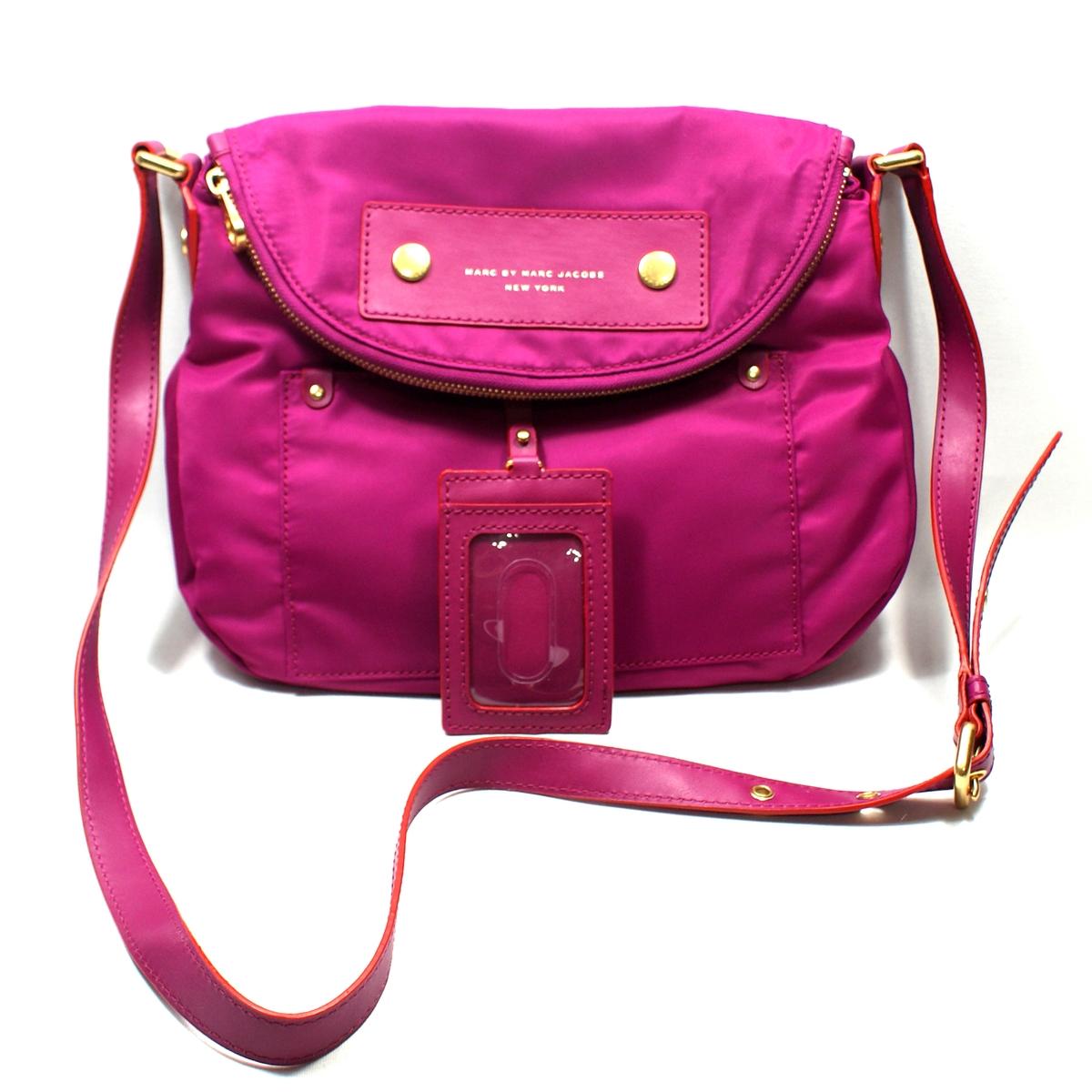 Marc by Marc Jacobs Fuchsia Nylon Cross Body Bag M3113076 Marc By