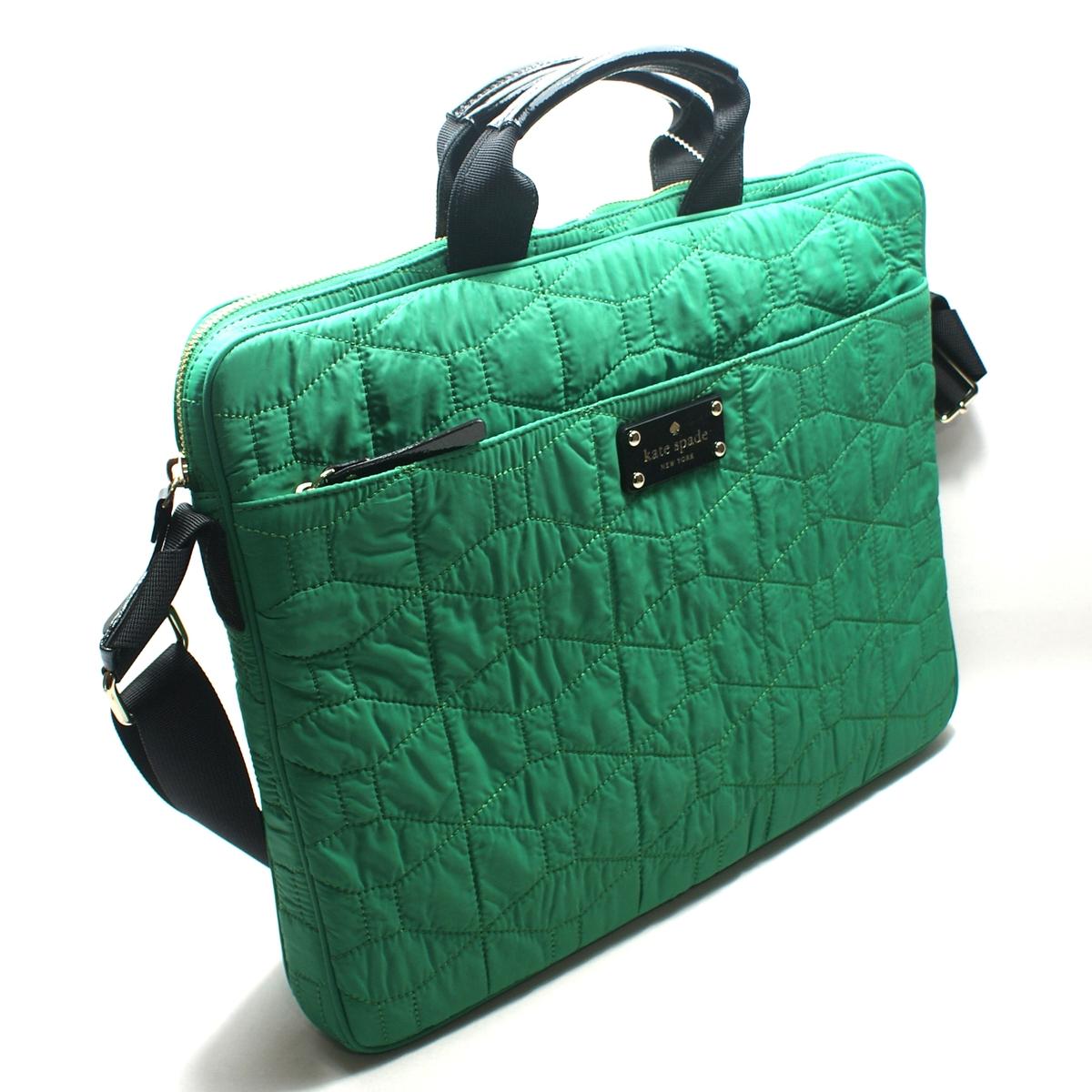 kate spade quilted laptop bag