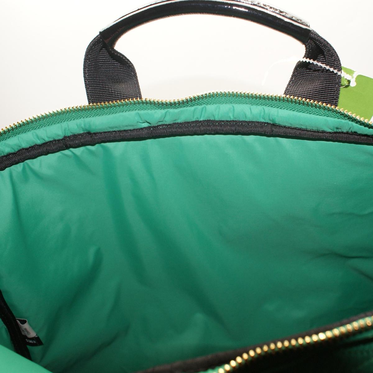 Kate Spade Chad 15 Signature Spade Quilted Emerald Messenger Bag