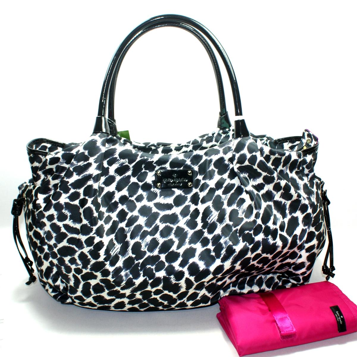 Kate Spade Stevie Baby Bag Lindenwood Leopard Diaper Bag/ Shoulder Bag #WKRU1633 | Kate Spade ...