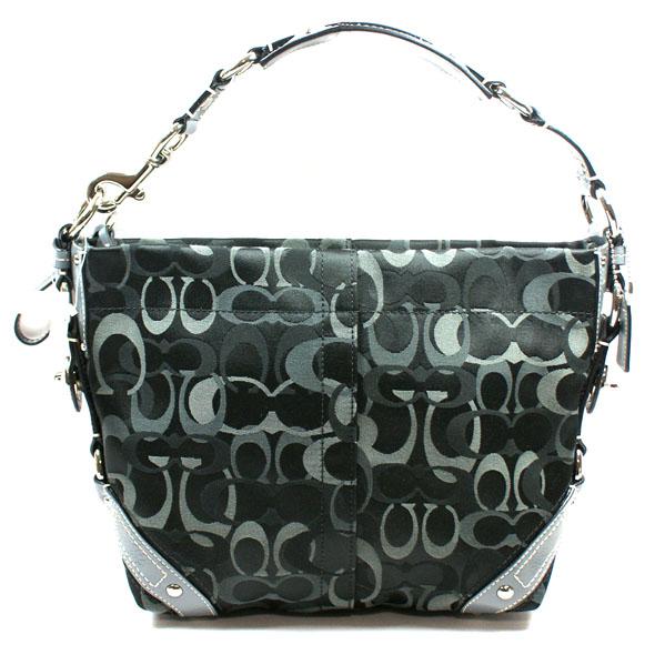ショルダーバッグ Coach Carly Optic Signature Shoulder Bag Coach Optic Signature Carly Shoulder Bag Blk #13980 | Coach 13980
