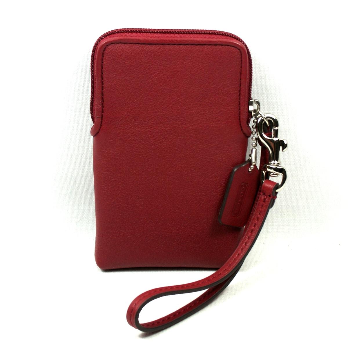 Coach Legacy Leather Universal Case/ Wristlet/ Iphone 5, 4, 4S Case #62808 | Coach 62808