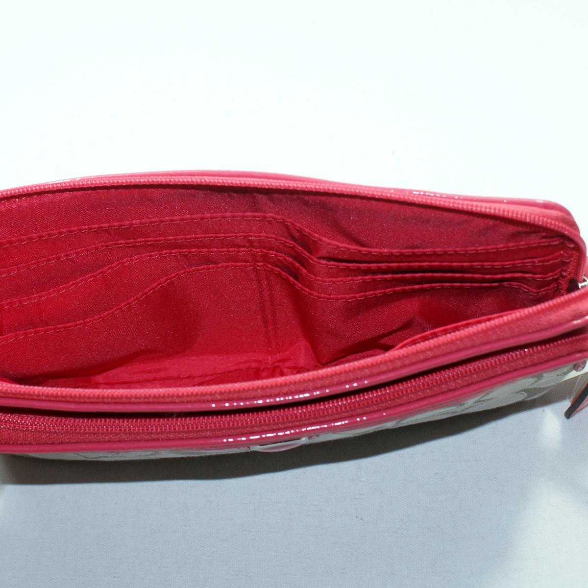 Coach Poppy Signature Multi Camp Wallet/ Wristlet/ Clutch 47897