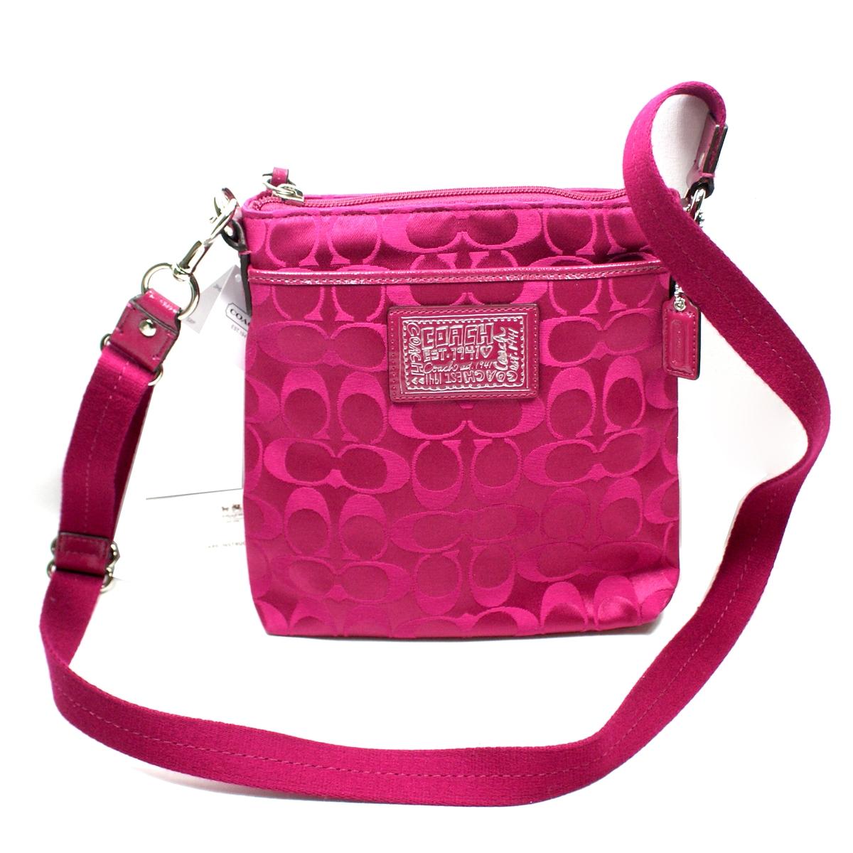 pink coach crossbody