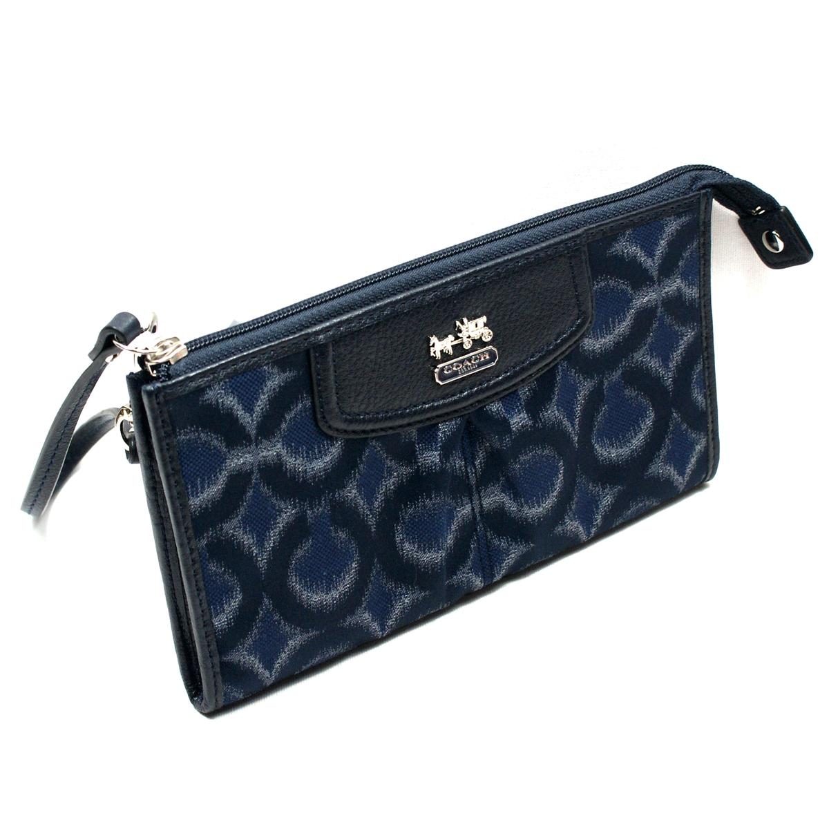 Coach Madison Opt Art Ikat Zippy Wristlet/ Wallet #48580 | Coach 48580