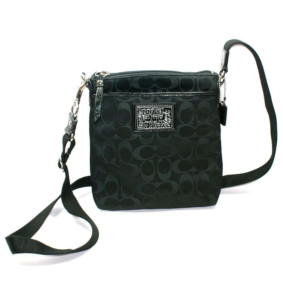 black coach crossbody