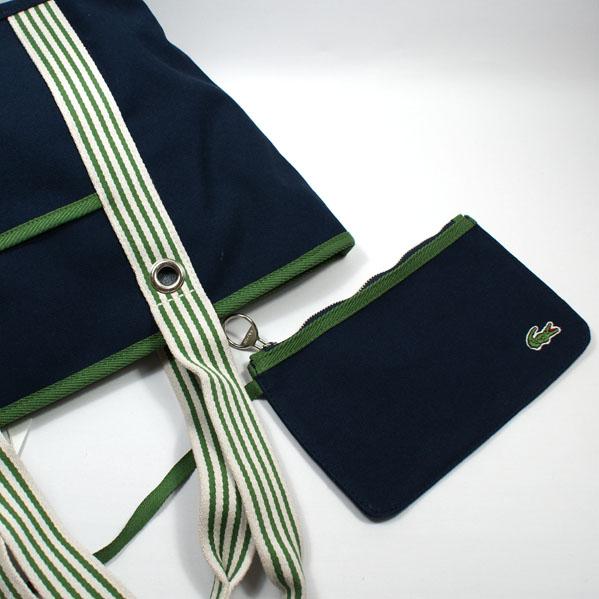 lacoste convertible tote bag