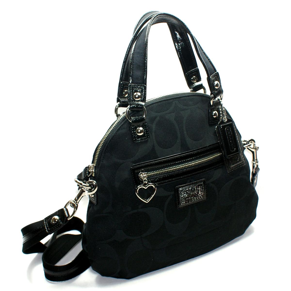 coach purse black crossbody
