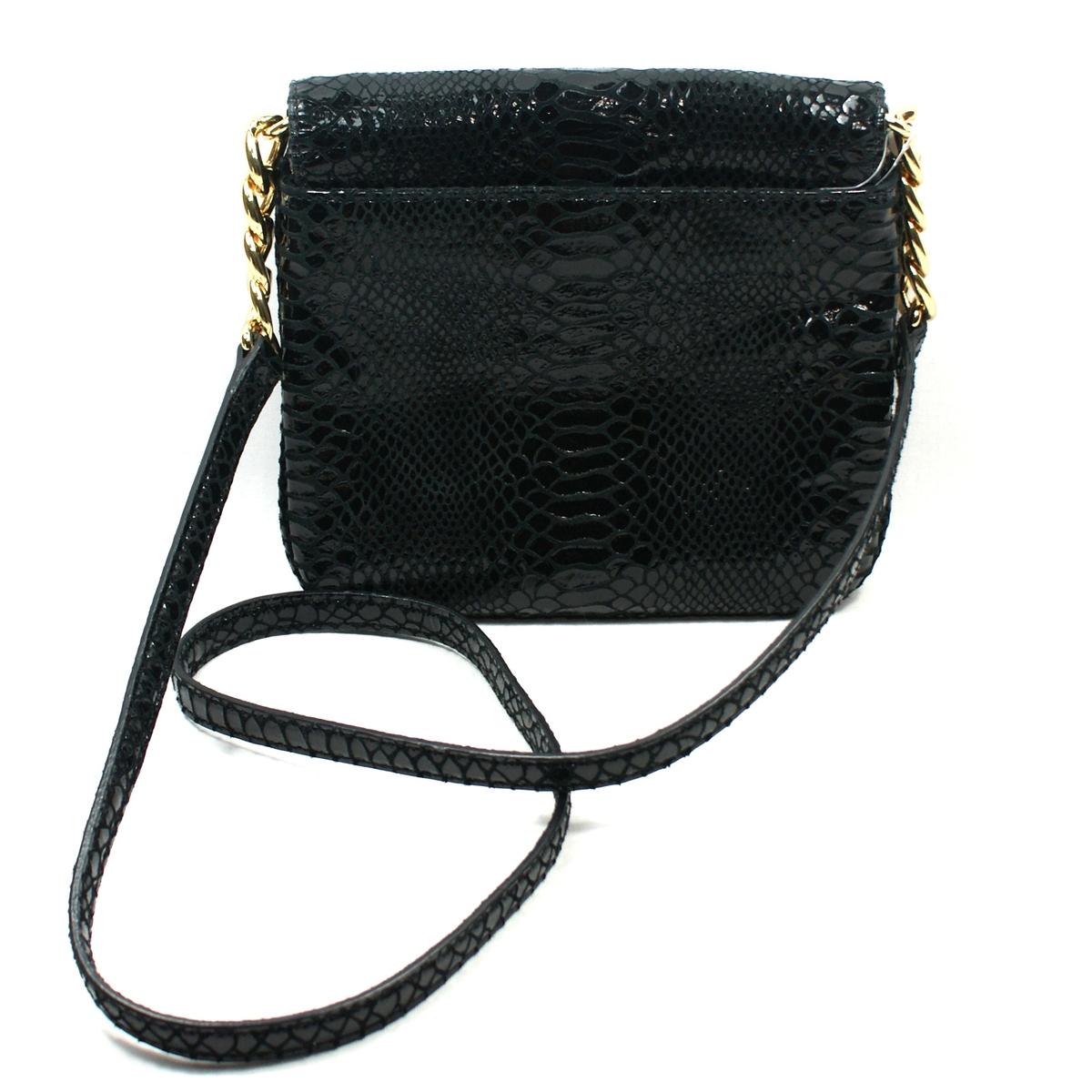 Michael Kors Berkley Black Genuine Leather Crossbody Bag #32S2GBKC1G | Michael Kors 32S2GBKC1G