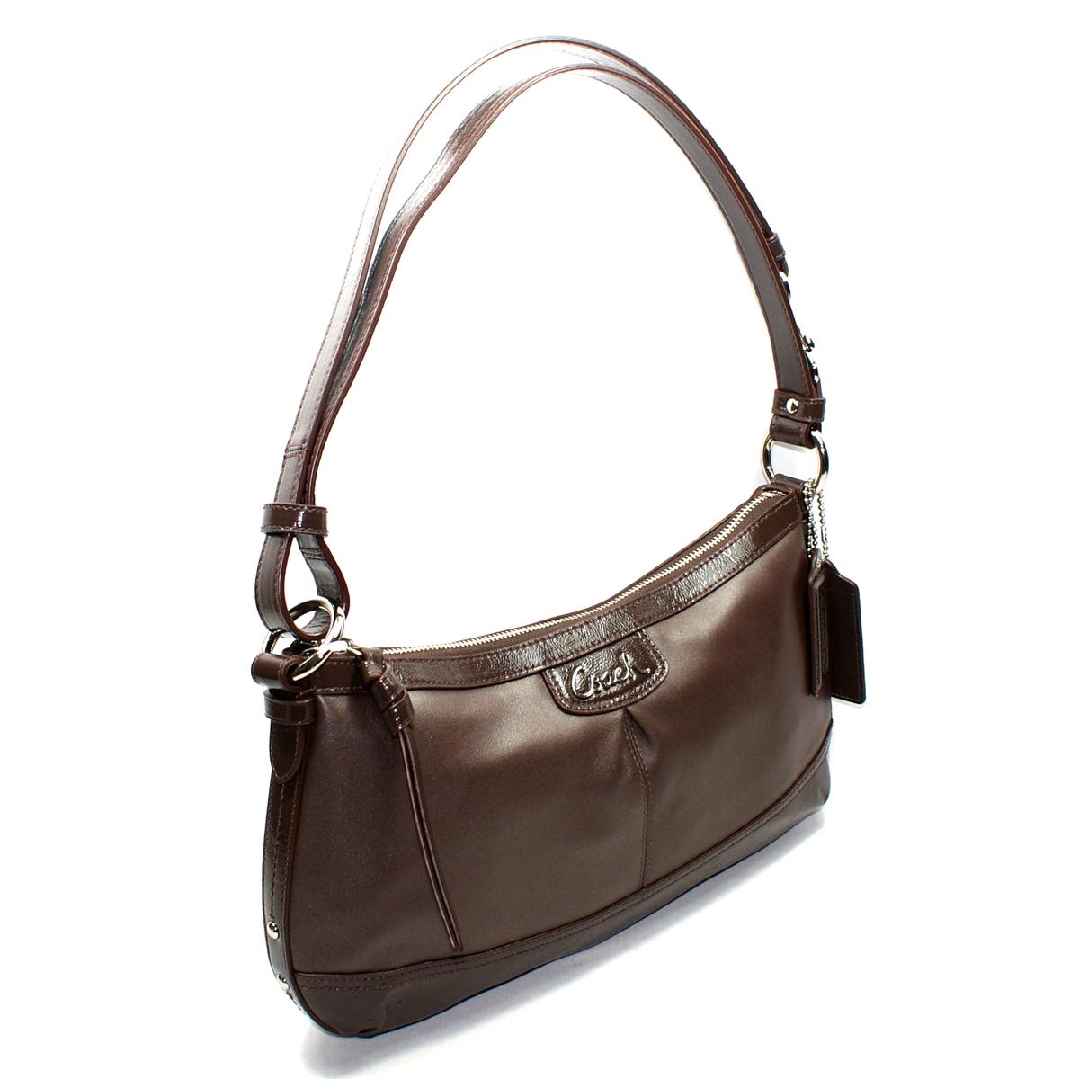 Coach Park Leather East/ West Duffle Bag/ Swing Bag #19729