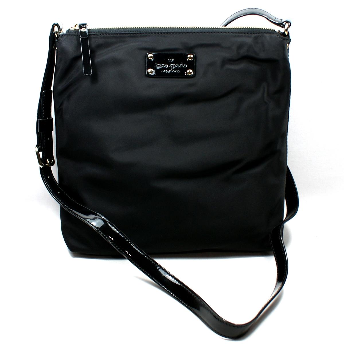 Kate Spade Victoria Basic Nylon Black swing/ Cross Body Bag #WKRU1434 | Kate Spade WKRU1434