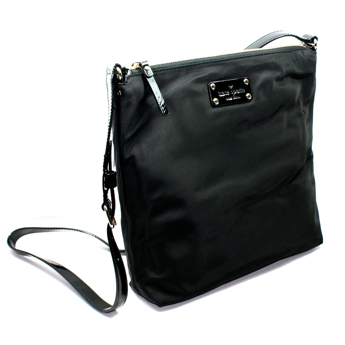 Kate Spade Victoria Basic Nylon Black swing/ Cross Body Bag #WKRU1434 | Kate Spade WKRU1434